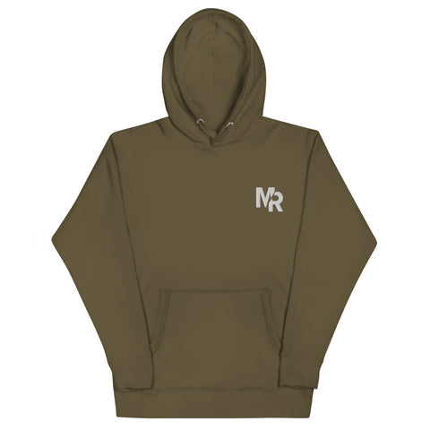 Maj0rRabbit - Unisex-Premium-Kapuzenpullover mit Stick