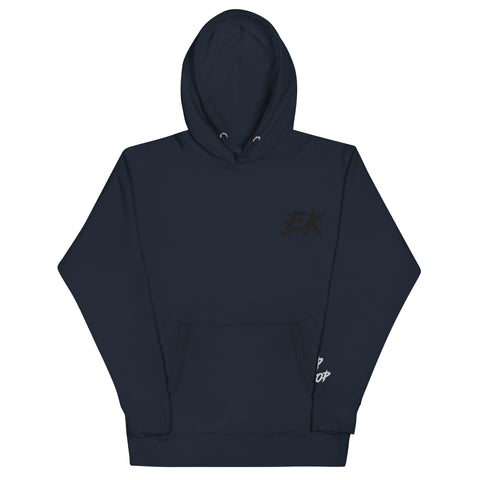 Eumelkater - Premium-Unisex-Hoodie mit Stick