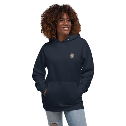 vatertv18 - Unisex-Premium-Hoodie mit Druck