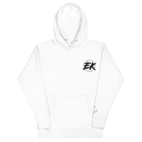 Eumelkater - Premium-Unisex-Hoodie mit Stick