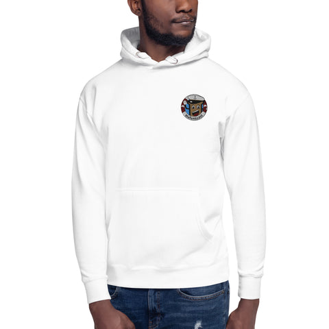 Hafentoast - Unisex-Premium-Hoodie mit Stick