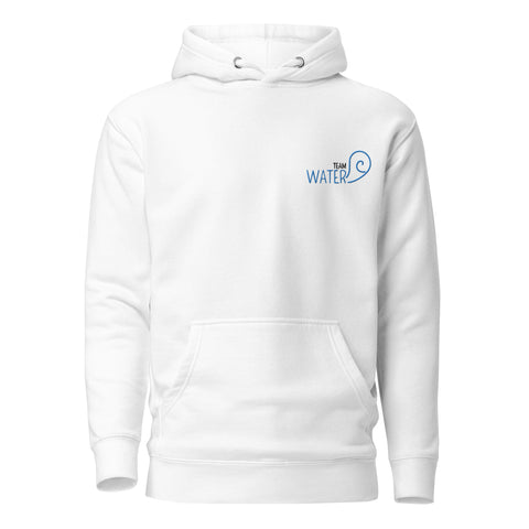 For Gamers - Team-Water-Unisex-Premium-Hoodie mit Stick