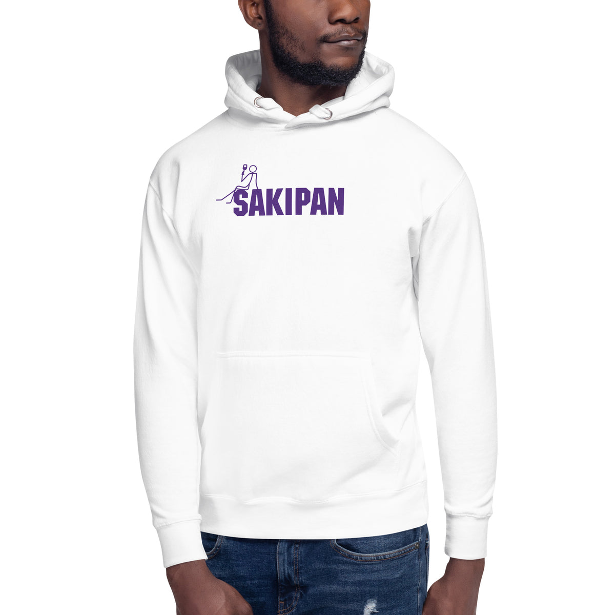 sakipan - Unisex-Premium-Hoodie mit Druck