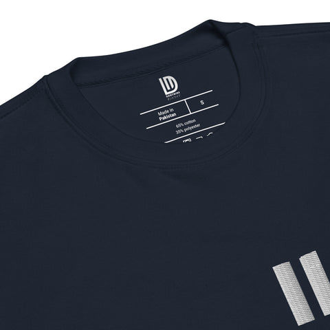 dantwire - Unisex-Premium-Pullover mit Stick und Druck