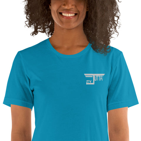 jutta_tv - Unisex-T-Shirt mit Stick