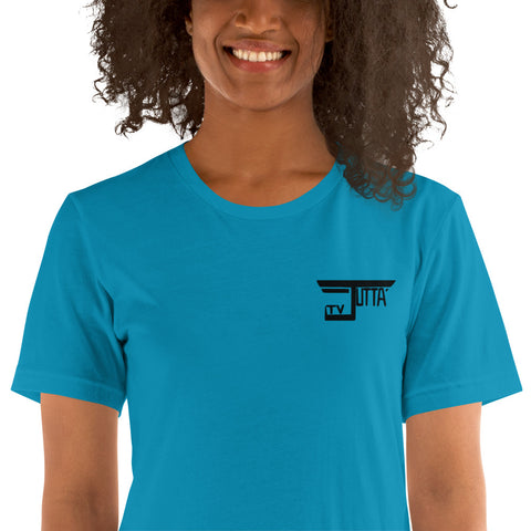jutta_tv - Unisex-T-Shirt mit Stick