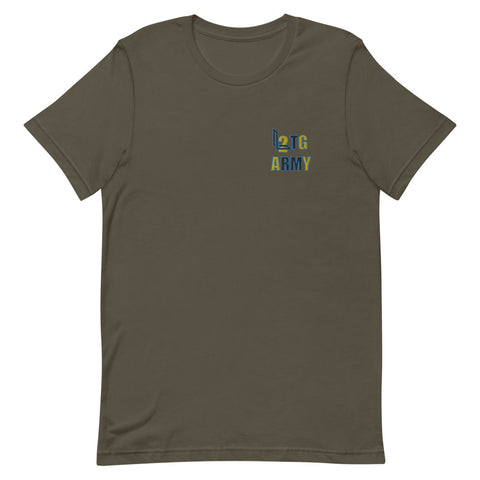 L2TheRoad - Kurzärmeliges Herren-T-Shirt mit Stick