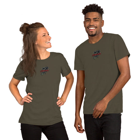 ChrisMiz - Unisex-T-Shirt mit Stick