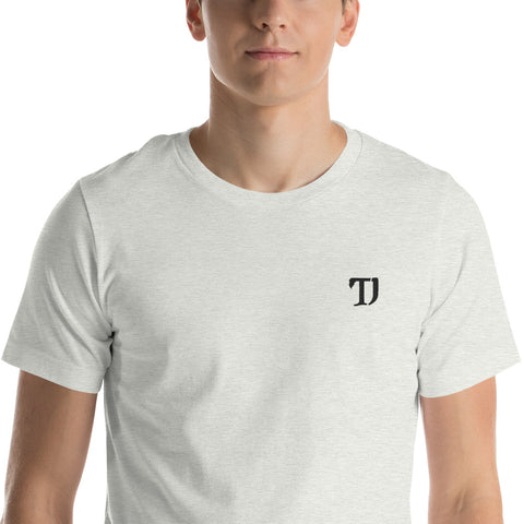 Travel_johnny - Herren-T-Shirt mit Stick