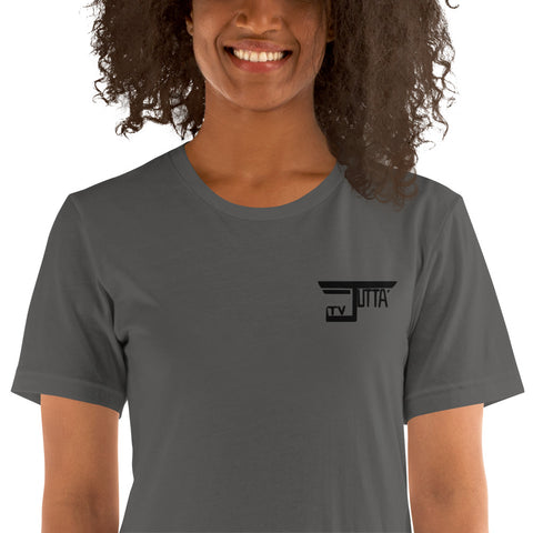 jutta_tv - Unisex-T-Shirt mit Stick