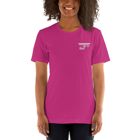 jutta_tv - Unisex-T-Shirt mit Stick
