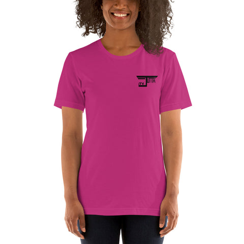jutta_tv - Unisex-T-Shirt mit Stick