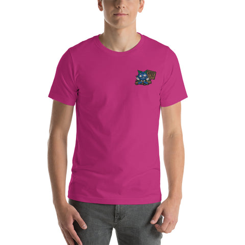 blueberryyy_tv - Unisex-T-Shirt mit Stick