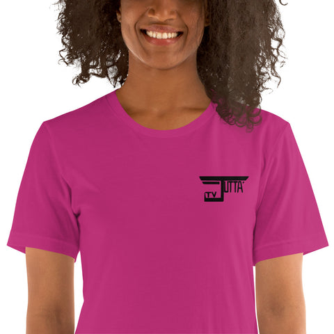 jutta_tv - Unisex-T-Shirt mit Stick