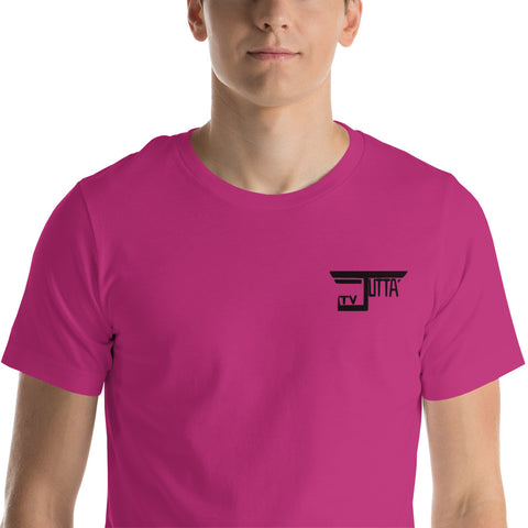 jutta_tv - Unisex-T-Shirt mit Stick