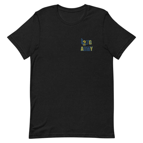 L2TheRoad - Kurzärmeliges Herren-T-Shirt mit Stick