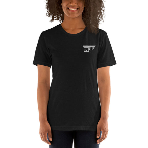 jutta_tv - Unisex-T-Shirt mit Stick