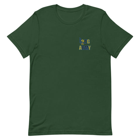 L2TheRoad - Kurzärmeliges Herren-T-Shirt mit Stick