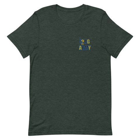 L2TheRoad - Kurzärmeliges Herren-T-Shirt mit Stick