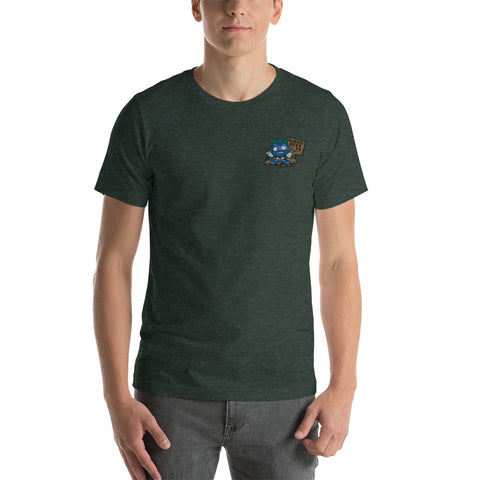 blueberryyy_tv - Unisex-T-Shirt mit Stick