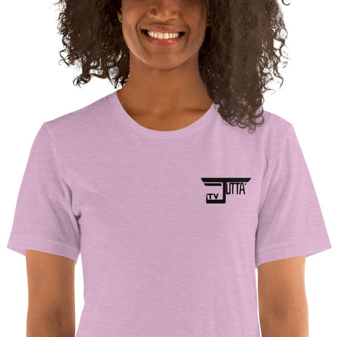 jutta_tv - Unisex-T-Shirt mit Stick