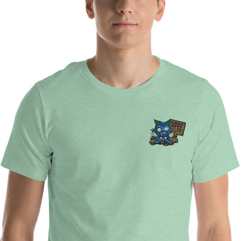 blueberryyy_tv - Unisex-T-Shirt mit Stick