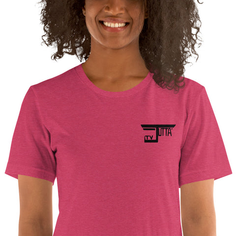 jutta_tv - Unisex-T-Shirt mit Stick