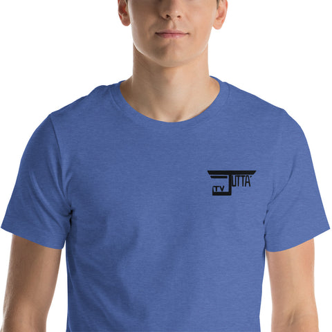 jutta_tv - Unisex-T-Shirt mit Stick