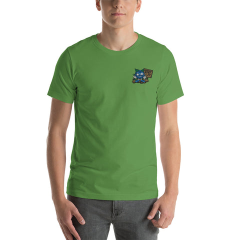 blueberryyy_tv - Unisex-T-Shirt mit Stick