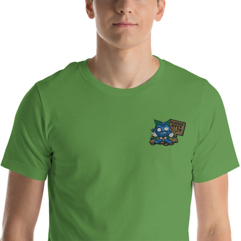 blueberryyy_tv - Unisex-T-Shirt mit Stick
