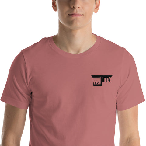 jutta_tv - Unisex-T-Shirt mit Stick