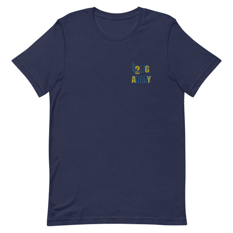 L2TheRoad - Kurzärmeliges Herren-T-Shirt mit Stick