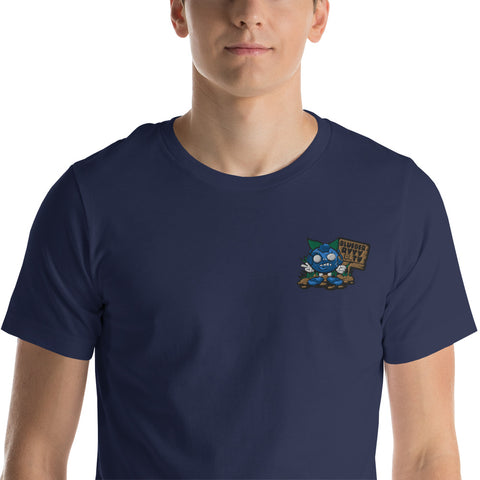 blueberryyy_tv - Unisex-T-Shirt mit Stick