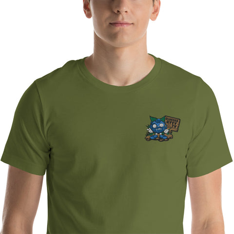 blueberryyy_tv - Unisex-T-Shirt mit Stick