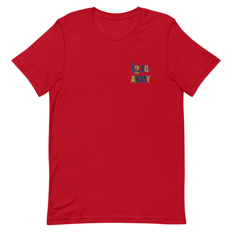 L2TheRoad - Kurzärmeliges Herren-T-Shirt mit Stick