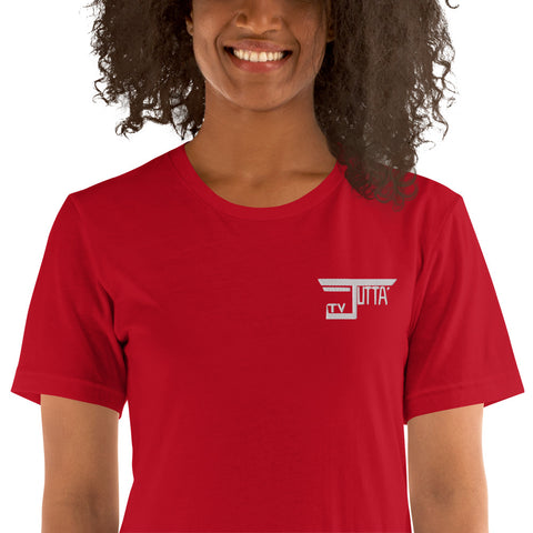 jutta_tv - Unisex-T-Shirt mit Stick