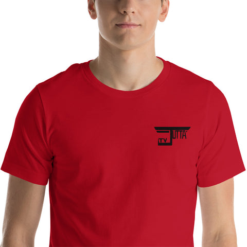 jutta_tv - Unisex-T-Shirt mit Stick