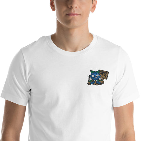 blueberryyy_tv - Unisex-T-Shirt mit Stick