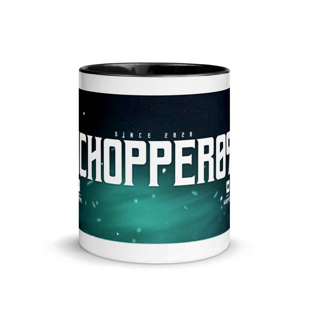 McHopper093 - Weiße Tasse mit gefärbter Innenseite