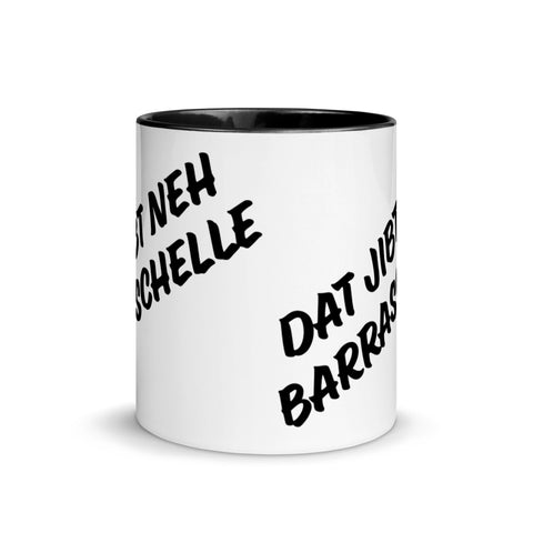 Silbruar - Weiße Tasse mit gefärbter Innenseite