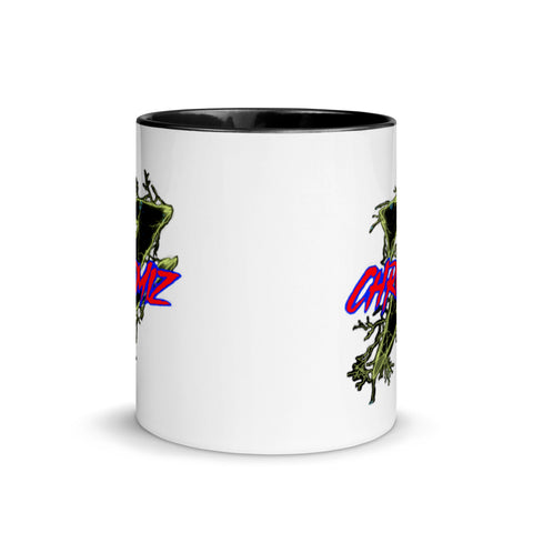 ChrisMiz - Weiße Tasse mit gefärbter Innenseite