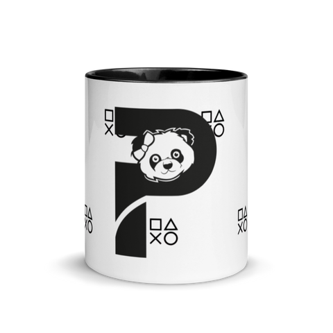 Pummelchen - Weiße Tasse mit gefärbter Innenseite