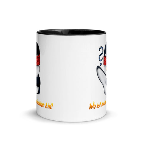 sinoroxx_1 - Weiße Tasse mit gefärbter Innenseite