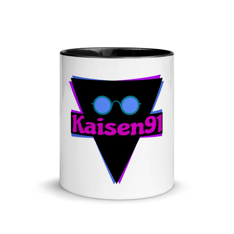 kaisen91 - Weiße Tasse mit gefärbter Innenseite