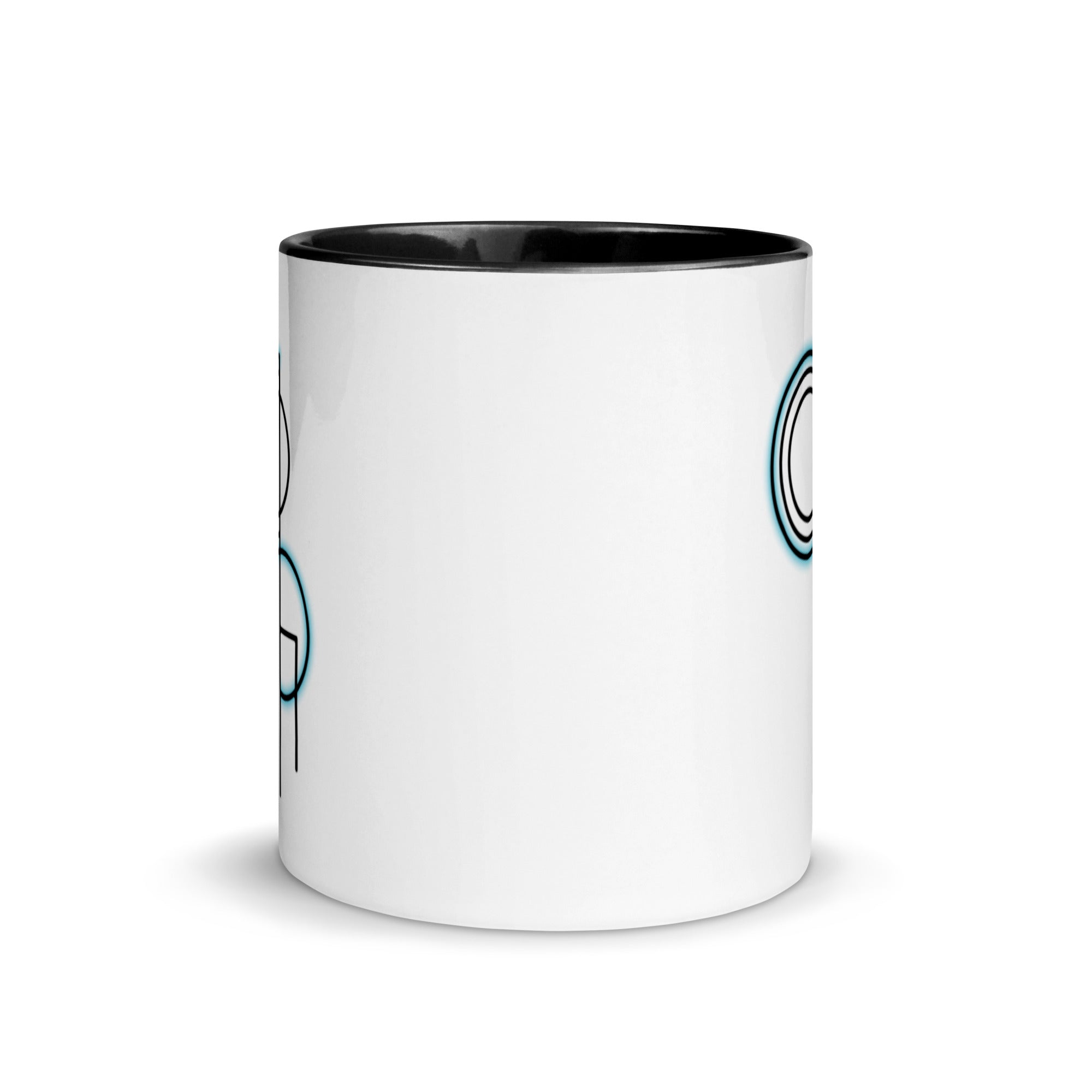 DerSocha - Weiße Tasse mit gefärbter Innenseite