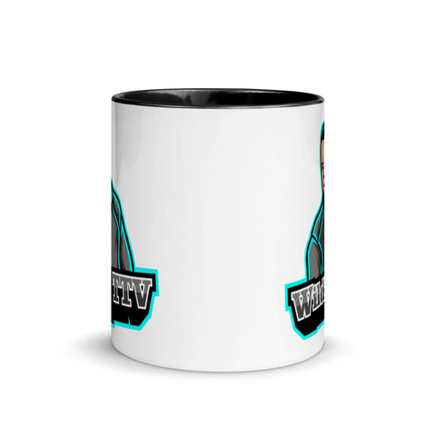 KevinWildZz - Weiße Tasse mit gefärbter Innenseite