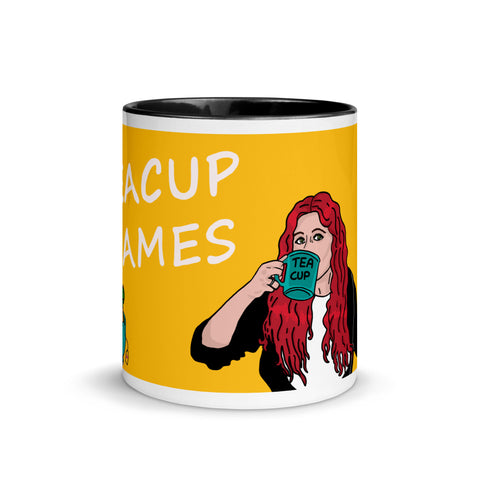 TeaNuviell - Weiße Tasse mit gefärbter Innenseite