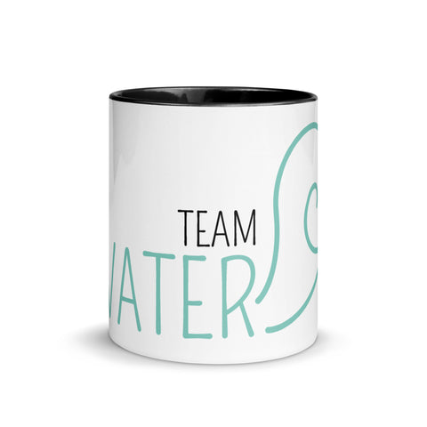 For Gamers - Team-Water-Tasse mit gefärbter Innenseite