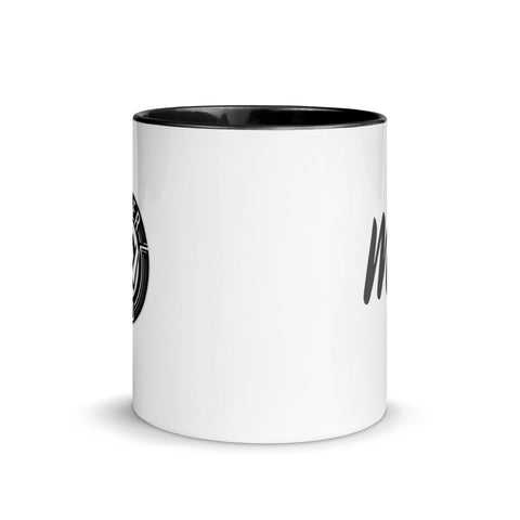 MisterZed83 - Weiße Tasse mit gefärbter Innenseite und Druck