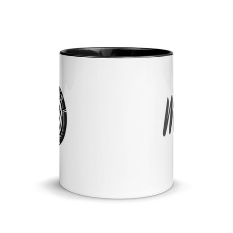 MisterZed83 - Weiße Tasse mit gefärbter Innenseite und Druck